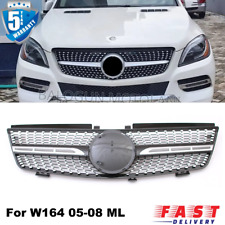 For Mercedes Benz Ml W164 Ml350 Ml500 Ml320 2005-2008 Grille Front Grill Diamond