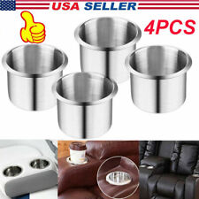 Universal Stainless Steel Cup Drink Holders For Car Boat Truck Marine Camper Usa