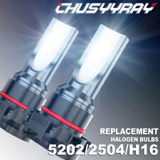 5202 2504 Led Fog Light Bulbs For Jeep Gladiator Wrangler 2020-2023 White 6000k