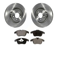Front Ceramic Brake Pads Rotors For Jaguar S-type Vanden Plas Xf Xj8 Xk Rwd