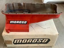 Vintage Race Car Moroso Nos Made In Usa 20190 Sbc 7 Qt Oil Pan
