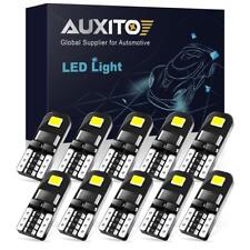 Auxito T10 White Led License Plate Light Car Interior Bulbs 168 2825 194 10x Exd