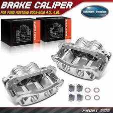 2x Disc Brake Caliper With Bracket For Ford Mustang 2005-2010 Front Right Left