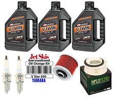 Yamaha V Star 650 Oil Change Tune Up Kit 20w50 Oil Plugs Oil And Air Filter