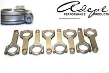 Gm Chevy Ls 6.125 H-beam Forged Connecting Rods W Arp 2000 Rod Bolts
