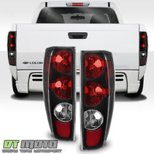 Black 2004-2012 Chevy Colorado Gmc Canyon Pickup Tail Lights Lamps Leftright