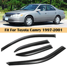 For 1997-2001 Toyota Camry Sedan Window Visors Vent Rain Guards Wind Deflector