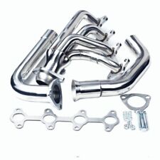 Stainless Steel Polished Headers For 1994-2004 Chevy S10 Gmc Sonomar 2.2l 2wd