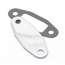 Mr Gasket Fuel Pump Block-off Plate 1517 Chrome Steel For Ford 351c 351m400
