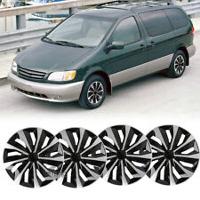4pc 15 Wheel Covers Snap On Hub Caps Fit R15 Tire Steel Rim For Toyota Sienna