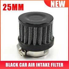 25mm Car Air Intake Filter Turbo Vent Crankcase Motorcycle Breather Valve Black