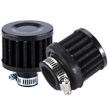 25mm Universal Car Air Filter Oil Cold Intake Crank Case Turbo Vent Breather X2