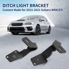 Lasfit For Subaru Wrx Sti 2015-2021 Ditch Light Mount Brackets Pair Heavy Duty