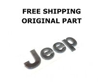 18-21 Jeep Grand Cherokee Hood Emblem Badge Nameplate Oem New Mopar 68406600aa