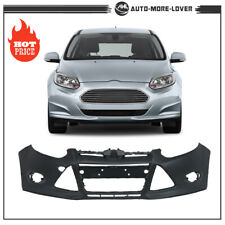 Front Bumper Cover For 2012 2013 2014 Ford Focus Sedan W Tow Hole Primed