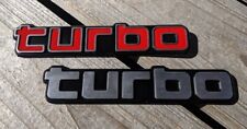 Toyota Retro Turbo Badge Aluminum