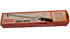 Vintage Craftsman Torque Wrench 38 44643 With Original Receipts And Box Usa