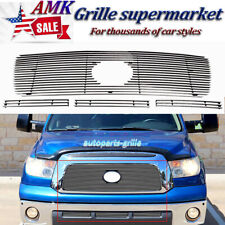 Billet Grille For 2007-2009 Toyota Tundra Grill Chrome Insert Combo 2008