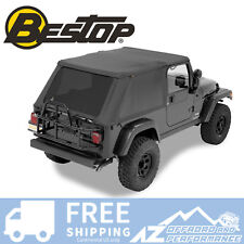 Bestop Trektop Nx No Doors Black Diamond For 04-06 Jeep Wrangler Unlimited Lj