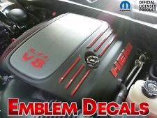 Dodge Challenger 5.7l V8 Hemi Engine Decals 13 14 15 16 17 18 19 2020 21 22 23