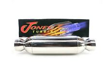 New Jones Performance Turbine Muffler Jt4040xl 4 304 Stainless Steel Universal