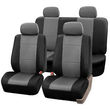 For Toyota Pu Leather Auto Seat Car Covers 5 Seat Full Set Front Rear Protector