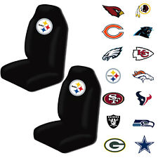New Nfl All Teams Car Truck Universal Fit 2 Front Bucket Seat Covers Set