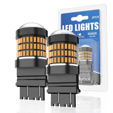 For Nissan Sentra 2007-2012 Amber 3157 3156 Led Turn Signal Parking Light Bulbs