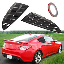 Side Window Louvers Windshield Cover For Hyundai Genesis Coupe 2010-2016