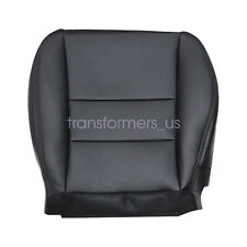 For 2003 2004 2005 2006 2007 Honda Accord Driver Bottom Leather Seat Cover Black