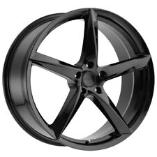 Mkw M120 18x8 5x112 40mm Gloss Black Wheel Rim 18 Inch