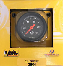 Auto Meter 2604 Z-series Oil Pressure Gauge Mechanical 0-100 Psi 2 116