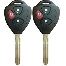 2x New Replacement Keyless Entry Remote Control Key Fob For Toyota - Hyq12bby