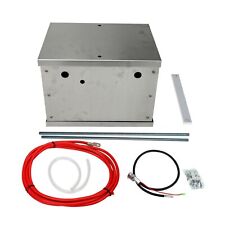 Universal Polished Billet Race Pc Complete Aluminum Battery Box Relocation Kit