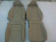 For Toyota Supra Mkiv Synthetic Leather Seat Covers Tan Colored