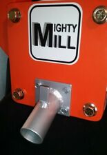 Screened Discharge Tube Attachment For Mighty Mill Portable Mini Rock Crusher