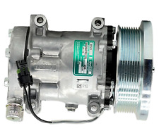 Ac Ac Compressor Fits John Deere Re68372 Sanden 4698 Sd4698 Mei 5321