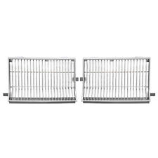Silvery Grille Grill For 1981-86 Oldsmobile Cutlass Chrome 22531190 22531191