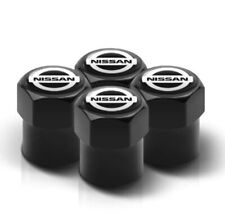4x Black Universal Hex Tire Air Valve Cap For Cars Trucks Suvs - N