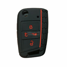 Fit Vw Tiguan Gti Jetta Arteon 4 Button Smart Remote Key Fob Silicone Case Cover