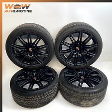 11-18 Porsche Cayenne 21 10jx21 Wheel Set Of 4 Item With Tires Oem