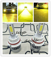 New 9007 Hb5 3000k Yellow 8000lm Led Headlight Bulbs Kit High Low Beam