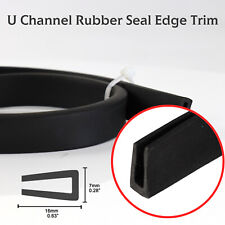 10ft U Channel Rubber Trim And Edge Seal Strip Door Window Waterproof Car Suv Rv