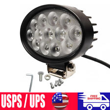 5.63 39w Oval Led Work Light Flood Fog Tractor Lamp For Offroad 4x4 4wd Suv