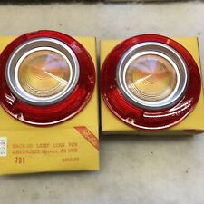 1965 Chevy Corvair Back Up Lamp Lenses In Box Pair