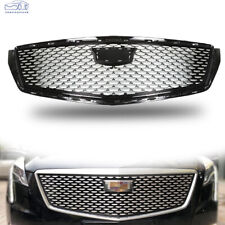 Front Bumper Grill Grille Diamond Black For 2018 2019 2020 Cadillac Xts