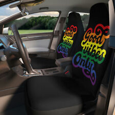 Good Vibes Only Custom Seat Covers Cool Unique Funny Hippie Gift Car Seat Covers