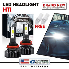 H11 Led Headlight Super Bright Bulbs Kit 6000k White 300000lm Highlow Beam