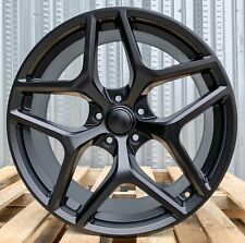 20x9 20x10 Wheels For Chevy Camaro 20 5x120 35 Matte Black Staggered Rims