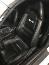Toyota Supra Mk4 Mkiv 1993.5-1996 Black Replacement Leather Seat Cover
